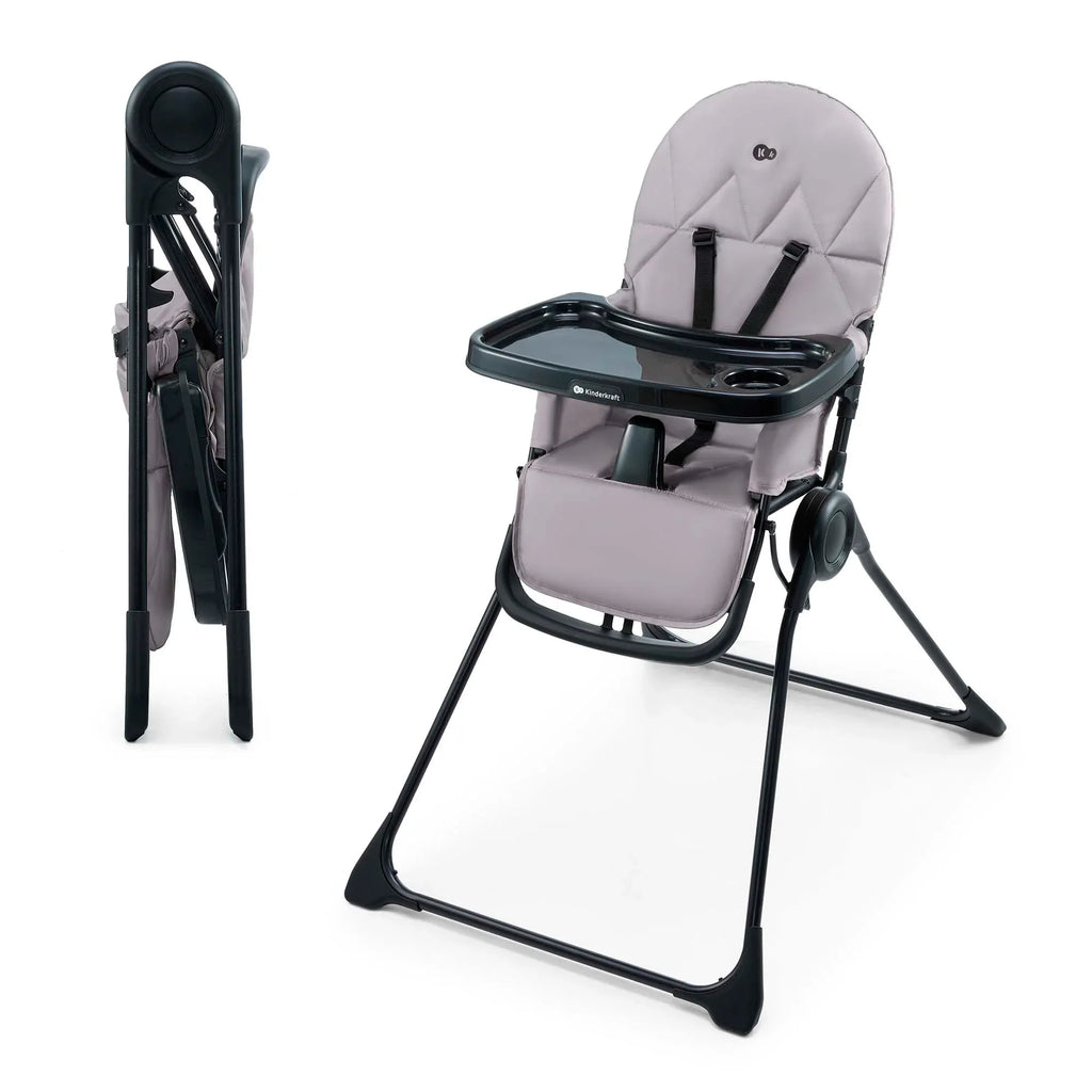 Kinderkraft BINCI столче за хранене GREY by KinderKraft