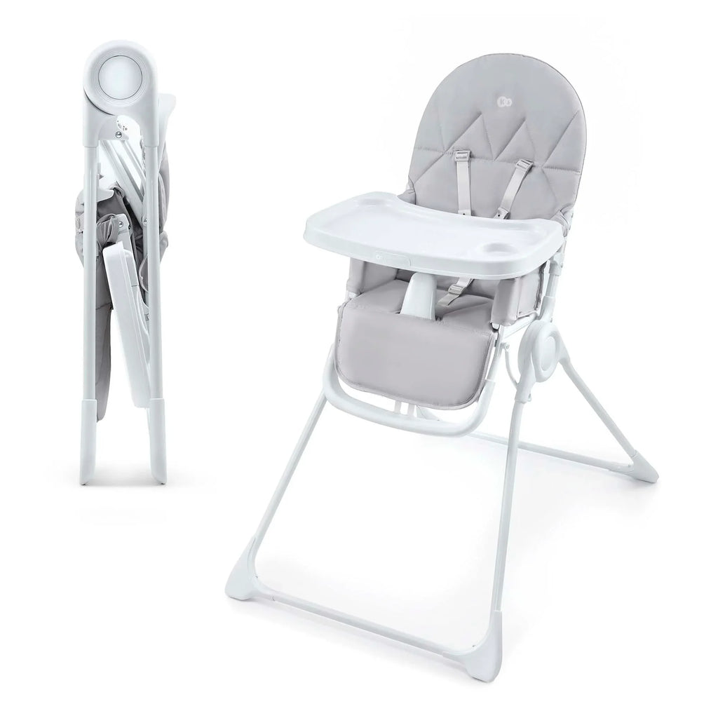Kinderkraft BINCI столче за хранене LIGHT GREY by KinderKraft