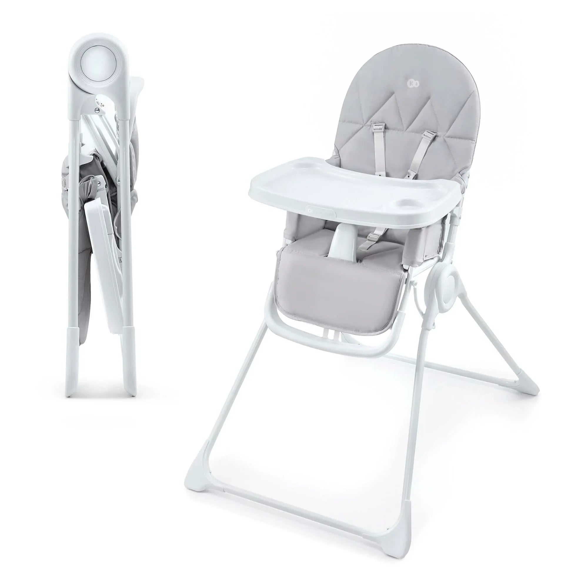 Kinderkraft BINCI столче за хранене LIGHT GREY by KinderKraft