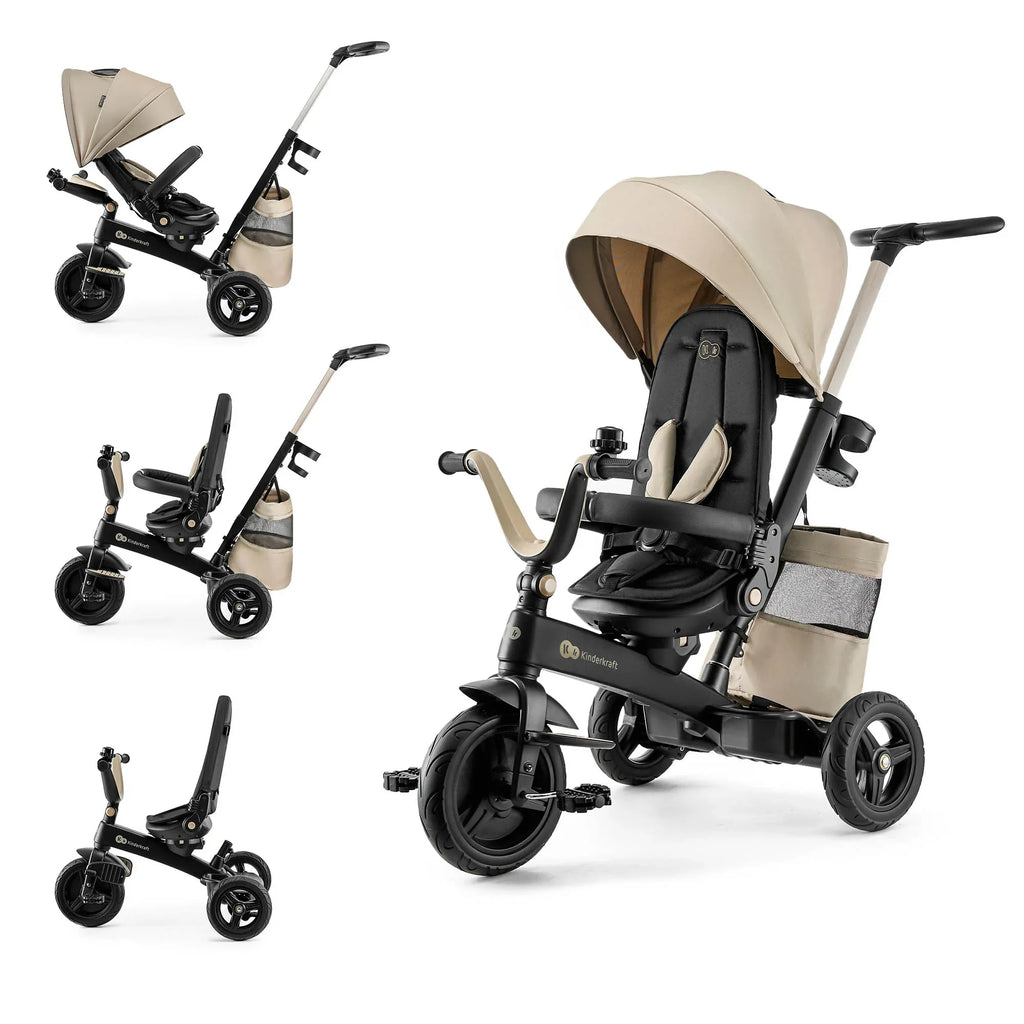 KinderKraft EASYTWIST бежова триколка KREASY00BEG0000 by KinderKraft