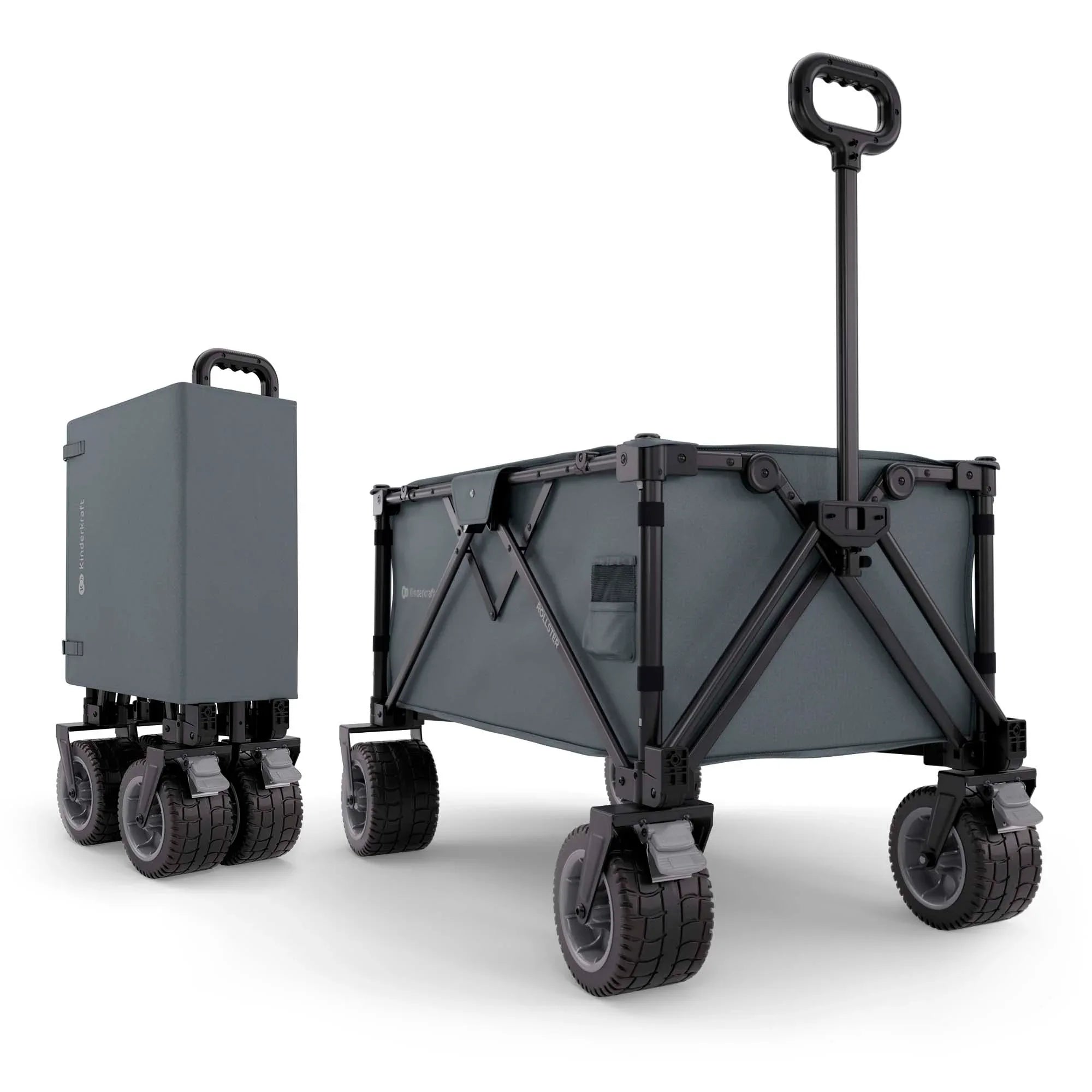 Kinderkraft Rollster сгъваема количка за деца ANTHRACITE by KinderKraft