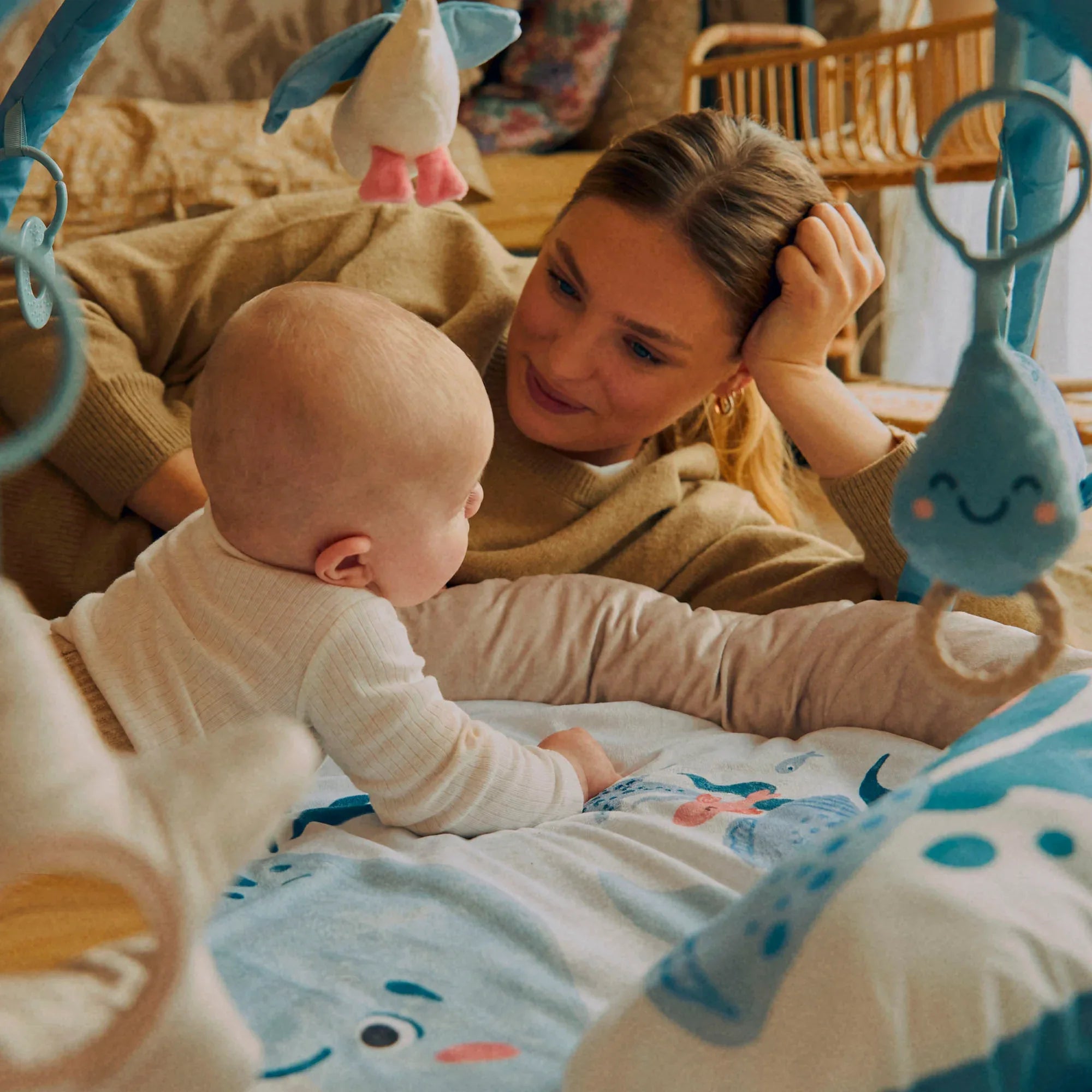 KinderKraft COZYPLAY активна гимнастика NORDIC BREEZE by KinderKraft