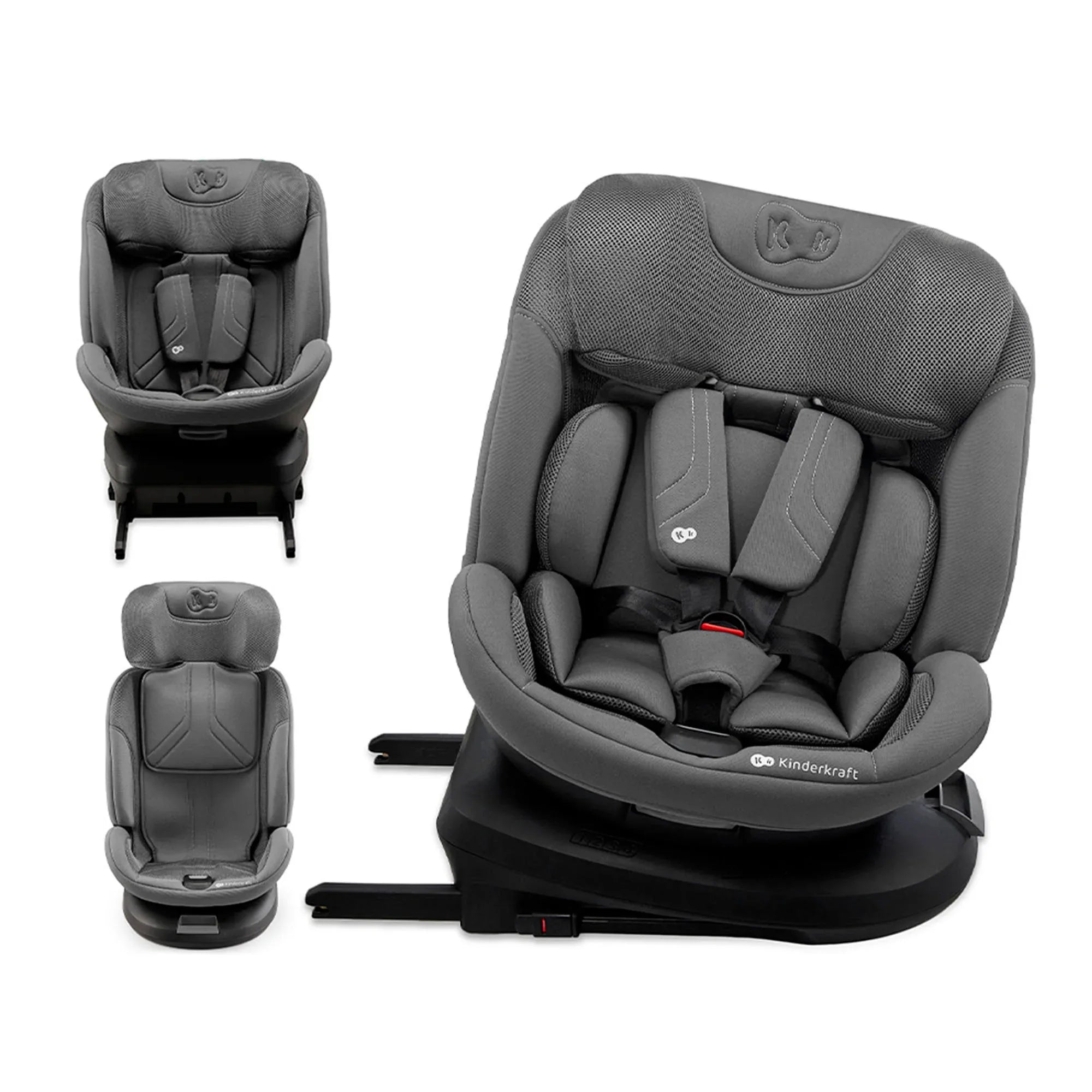 Kinderkraft XPEDITION 3 столче за кола i-Size GREY by KinderKraft