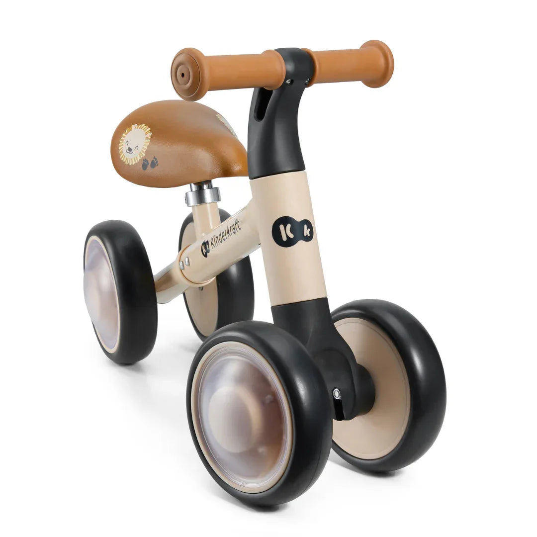 Kinderkraft CUTIE FLASH колело за баланс BEIGE by KinderKraft