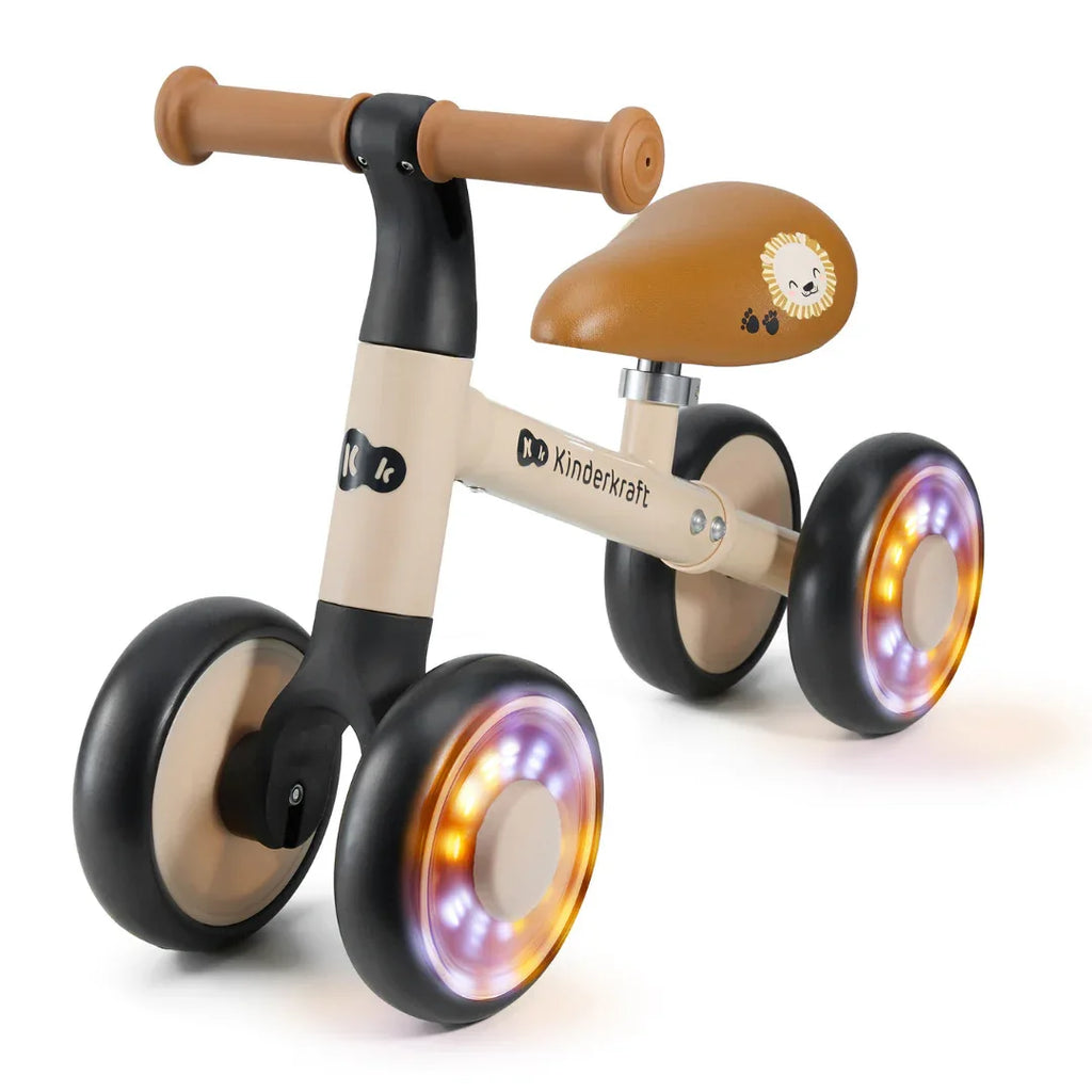 Kinderkraft CUTIE FLASH колело за баланс BEIGE by KinderKraft