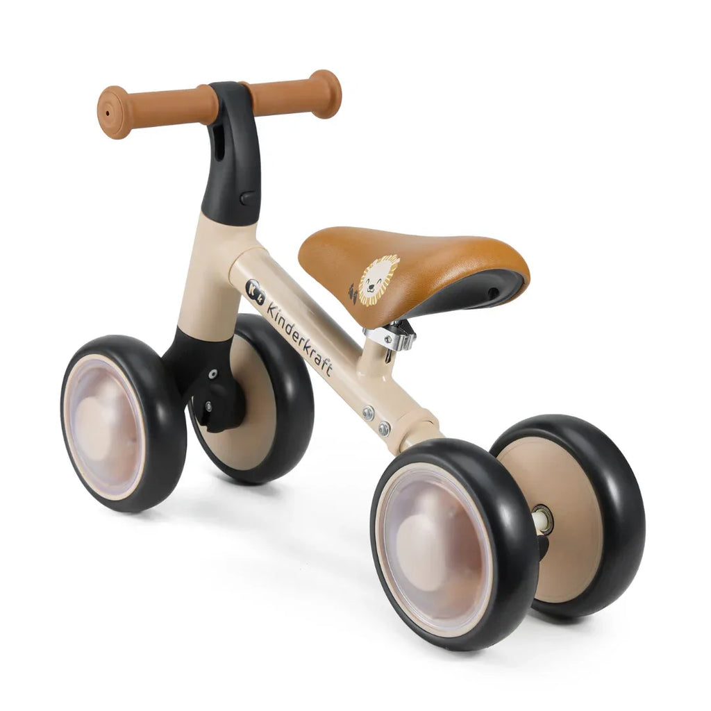 Kinderkraft CUTIE FLASH колело за баланс BEIGE by KinderKraft