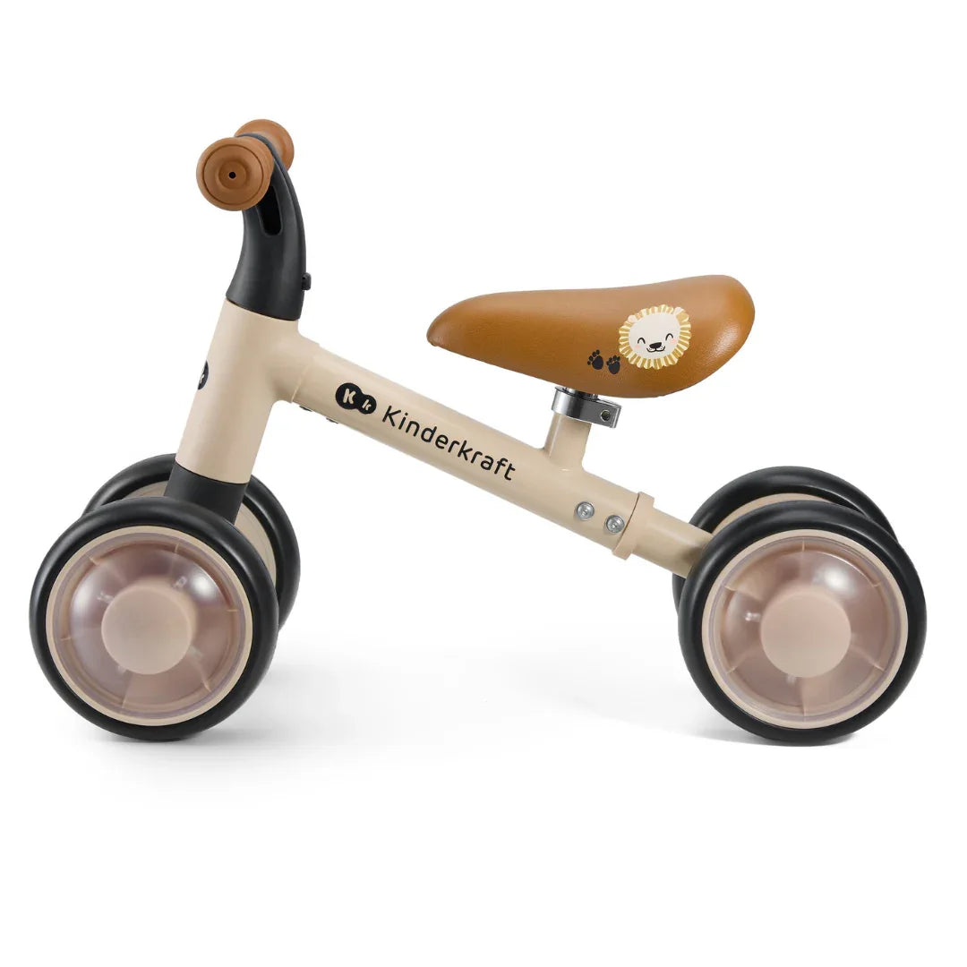 Kinderkraft CUTIE FLASH колело за баланс BEIGE by KinderKraft