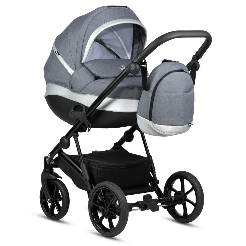 Buba ZAZA2 2в1 бебешка количка 021 Dark Grey by Buba