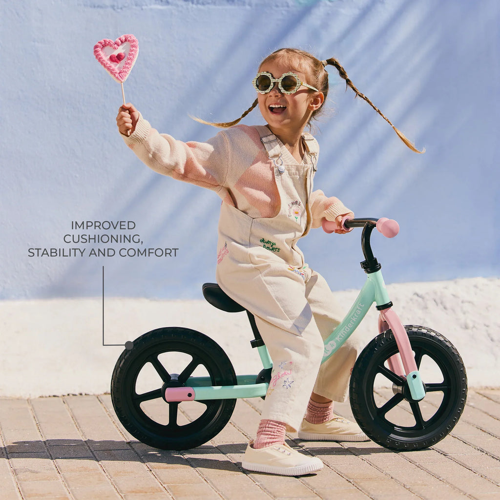 Kinderkraft колело за баланс 2WAY NEXT OFFROAD CANDY MINT by KinderKraft