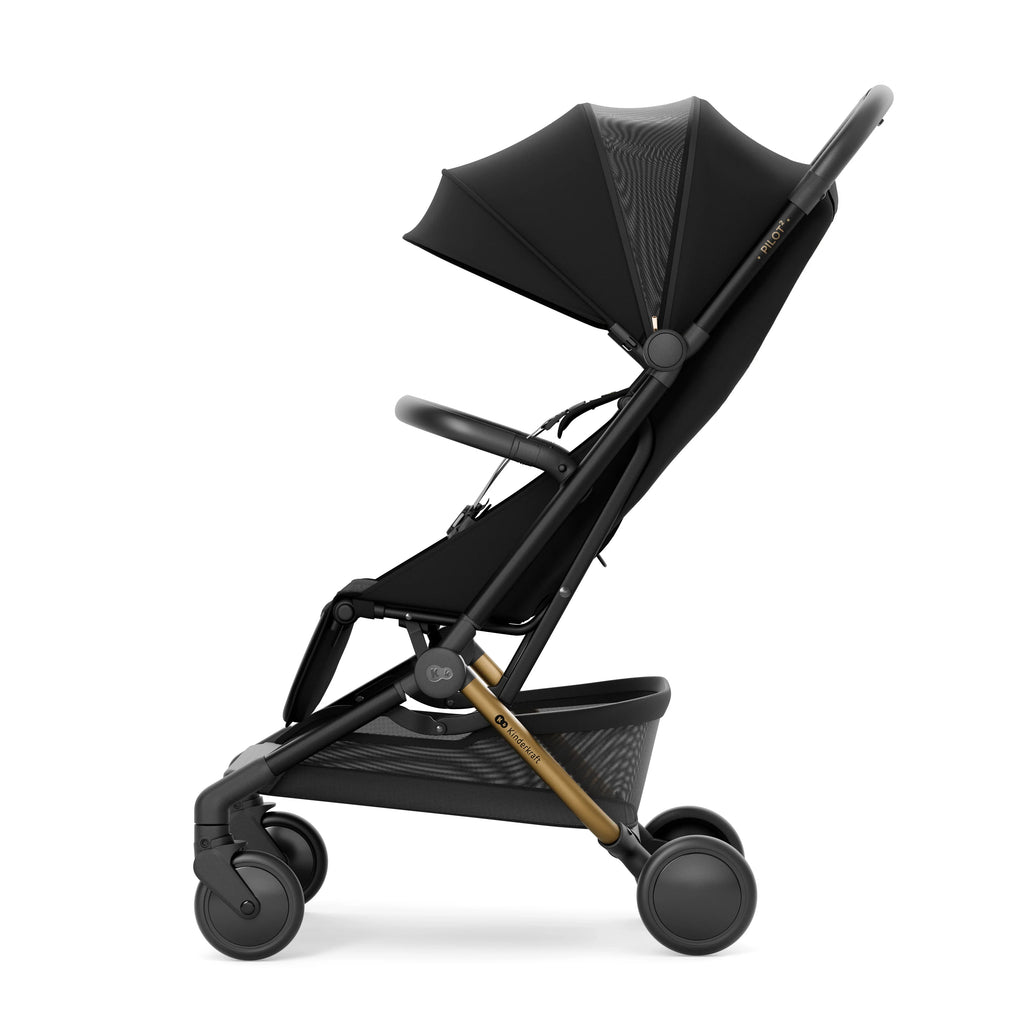KinderKraft PILOT 2 бебешка количка MIDNIGHT BLACK by KinderKraft