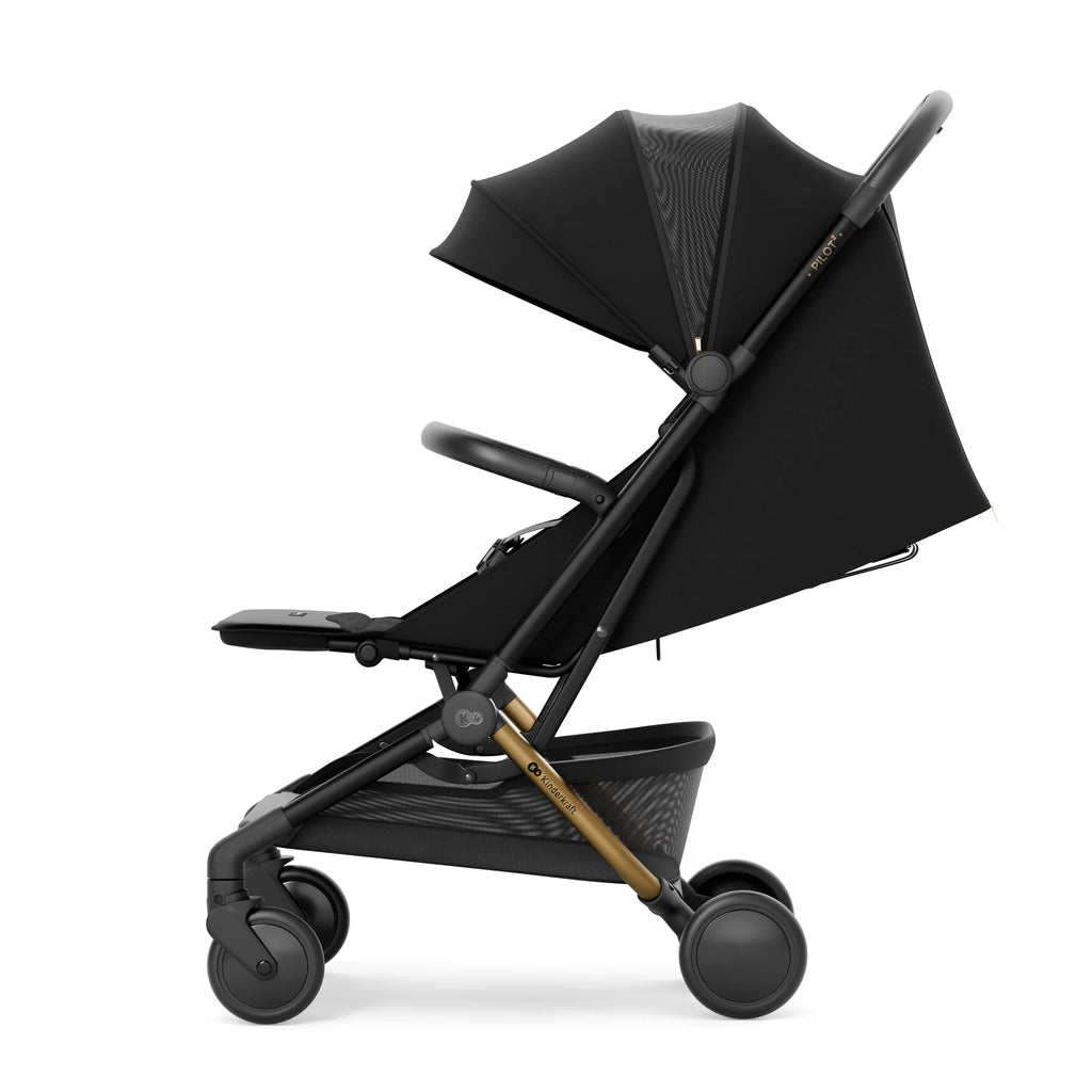 KinderKraft PILOT 2 бебешка количка MIDNIGHT BLACK by KinderKraft
