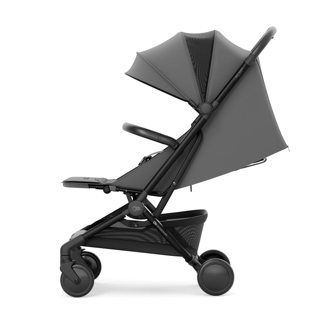 KinderKraft PILOT 2 бебешка количка PLATINUM GRAY by KinderKraft