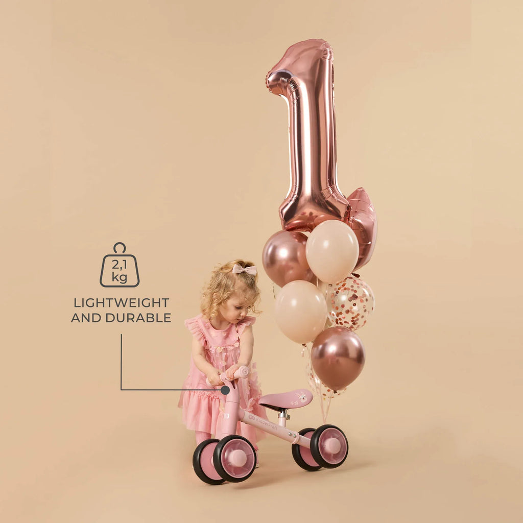 Kinderkraft CUTIE FLASH колело за баланс PINK by KinderKraft