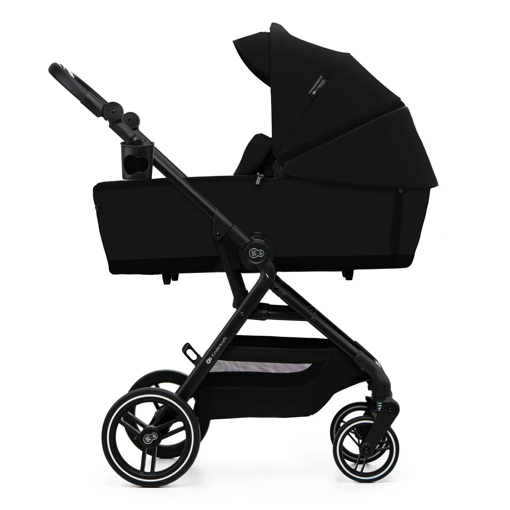 Kinderkraft YOXI бебешка количка 3в1 PURE BLACK by KinderKraft