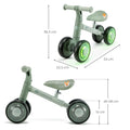 Kinderkraft CUTIE FLASH колело за баланс GREEN by KinderKraft