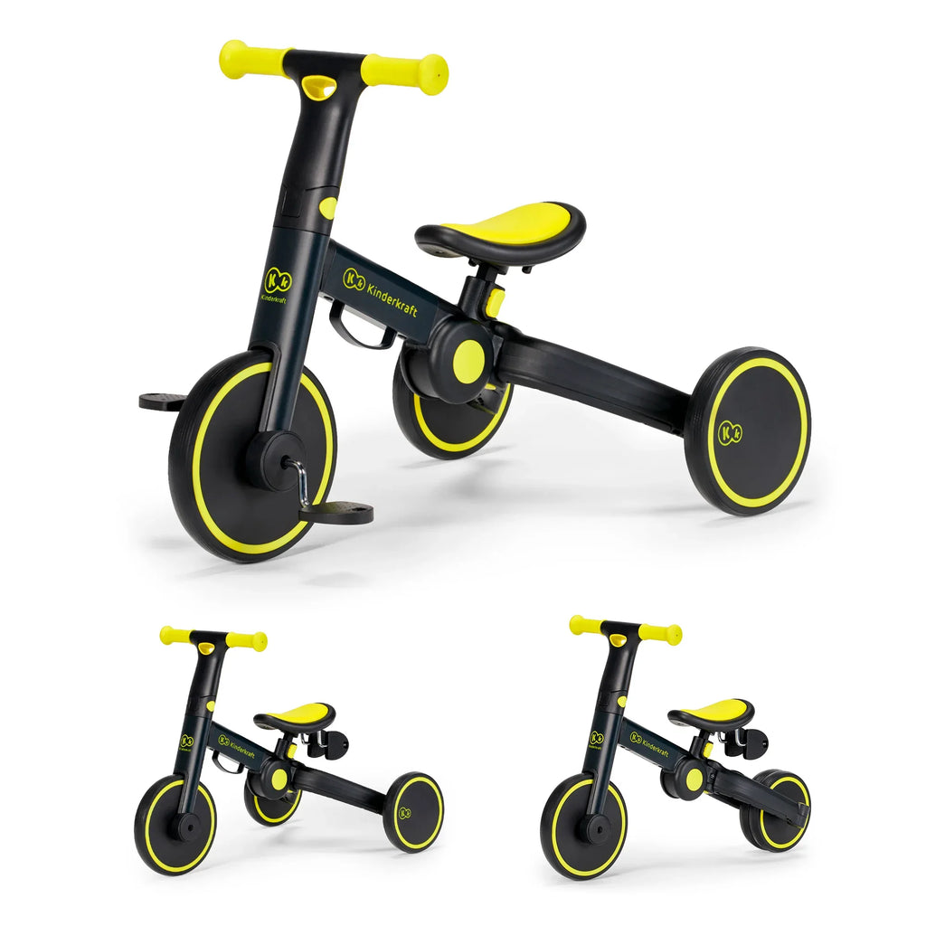 Kinderkraft триколка 3в1 4TRIKE black by KinderKraft