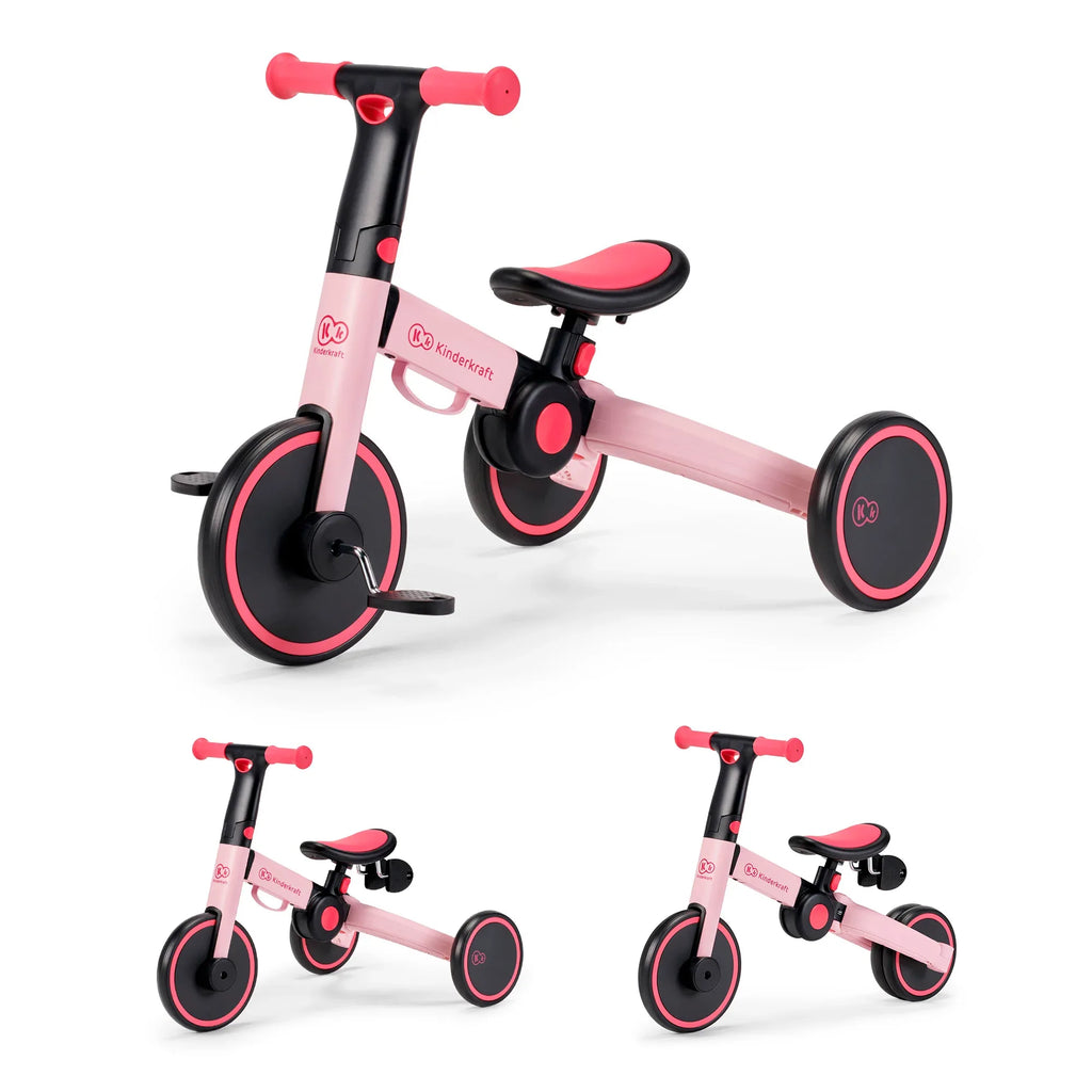 Kinderkraft триколка 3в1 4TRIKE pink by KinderKraft