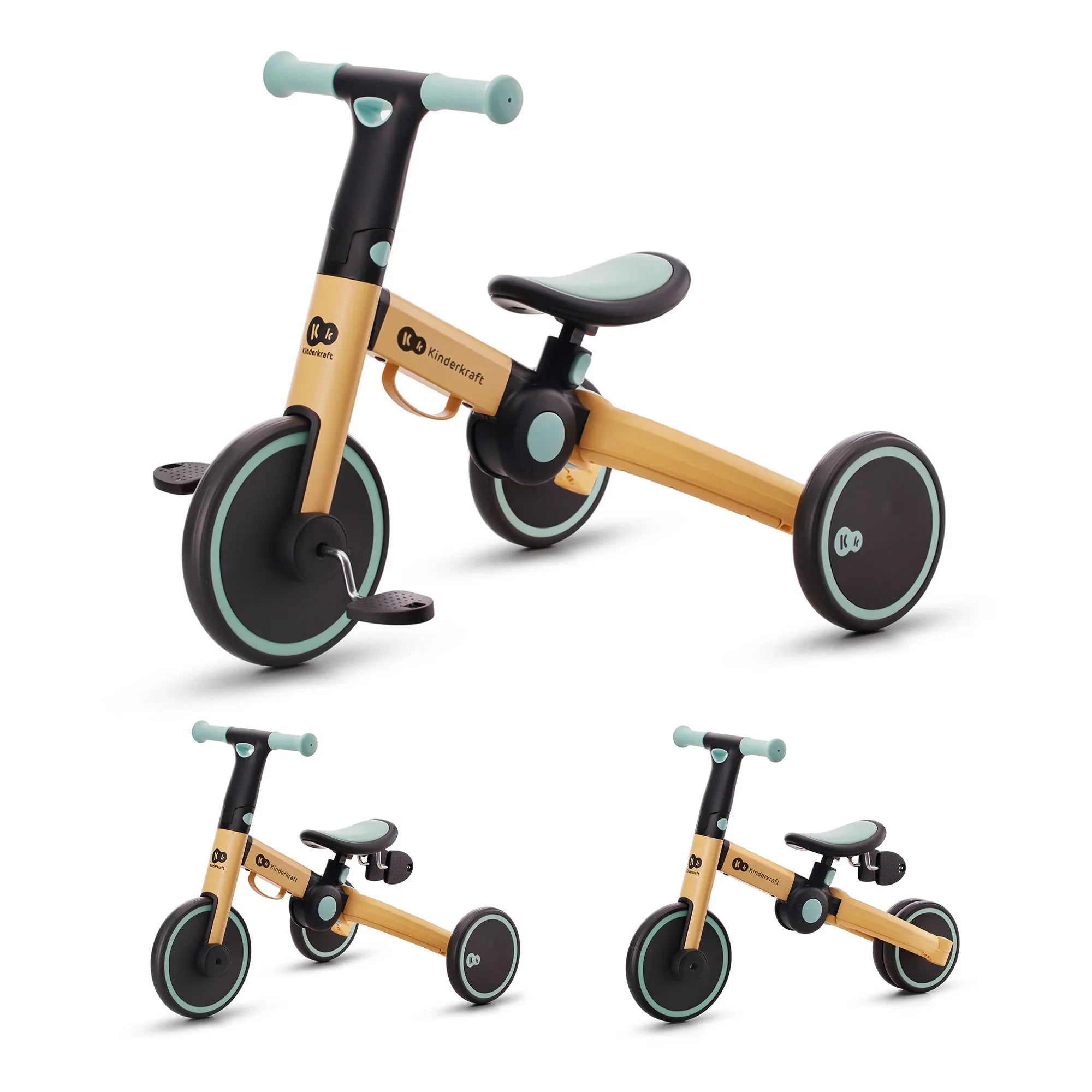 Kinderkraft триколка 3в1 4TRIKE blue by KinderKraft