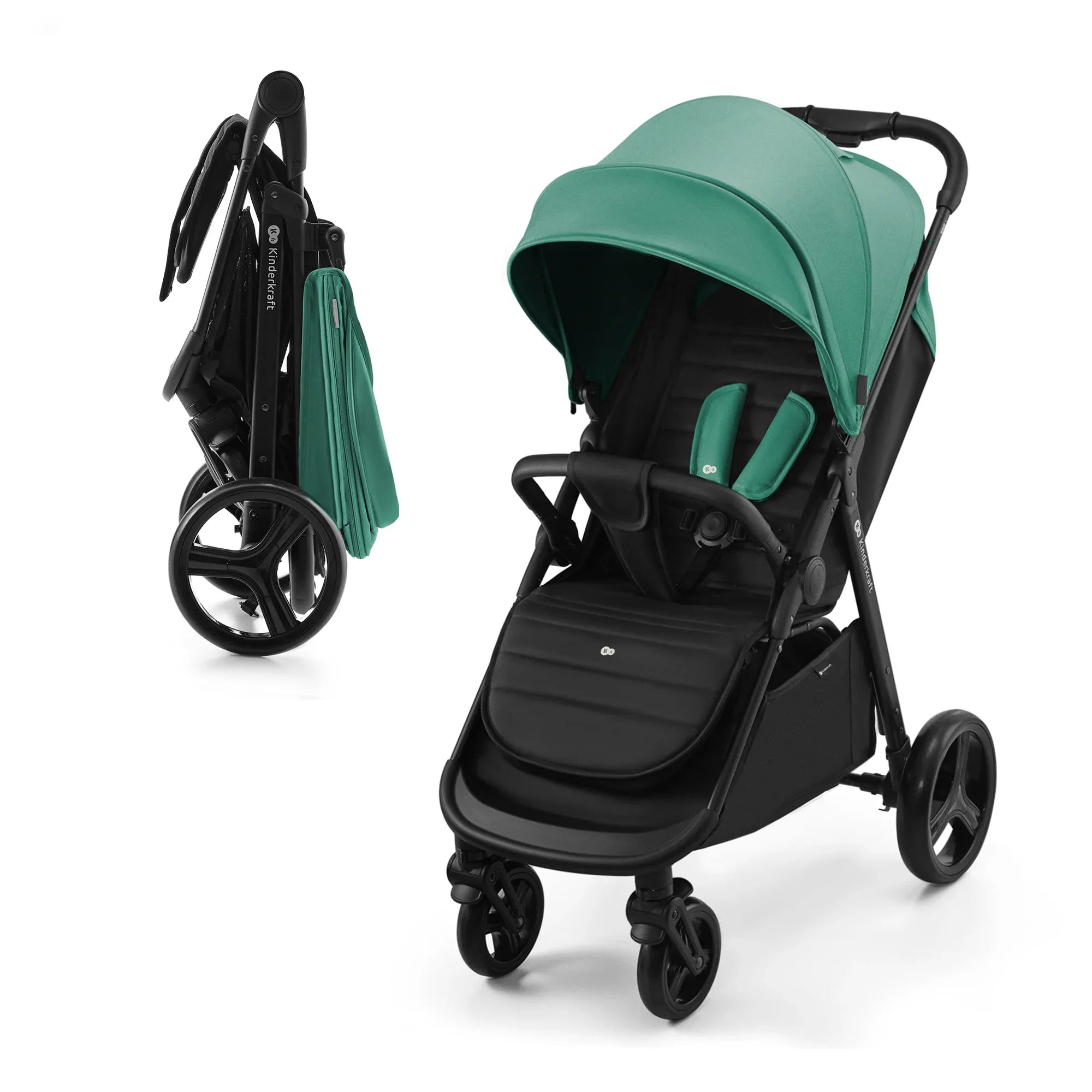 KinderKraft RINE бебешка количка JUICY GREEN by KinderKraft