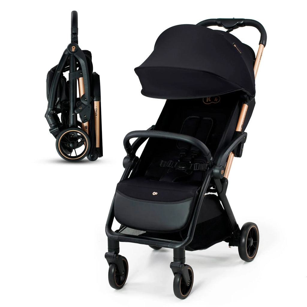 Kinderkraft APINO бебешка количка RAVEN BLACK by KinderKraft