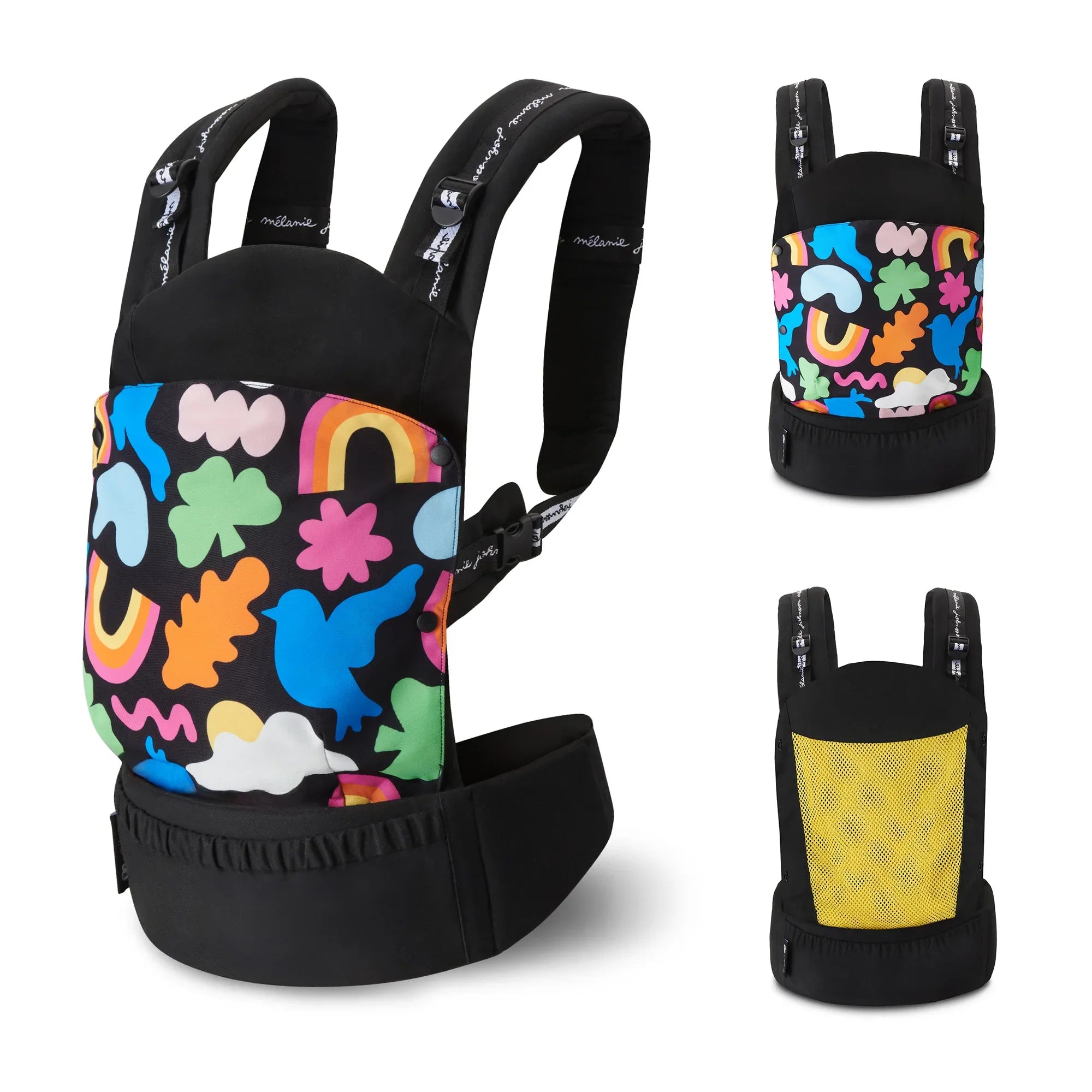 Kinderkraft HUGGY ергономична раница HAPPY SHAPES by KinderKraft