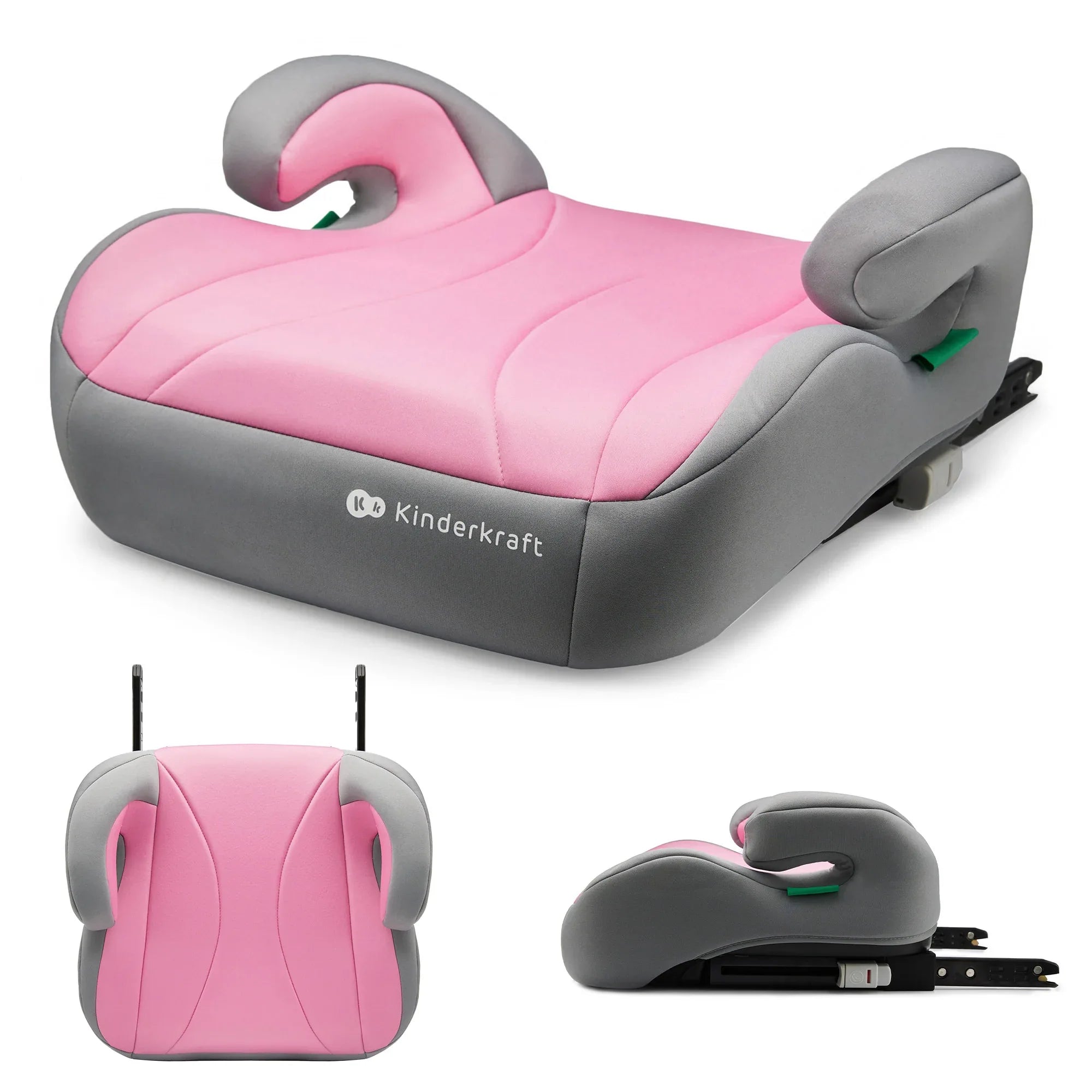 KinderKraft I-BOOST бустерна седалка за кола PINK by KinderKraft