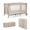 Kinderkraft JOY SIMPLE 2 бебешка кошара BEIGE by KinderKraft