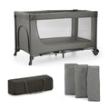 Kinderkraft JOY SIMPLE 2 бебешка кошара DARK GREY by KinderKraft