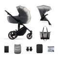 Kinderkraft Prime 2 бебешка количка 2в1 SHADOW GREY by KinderKraft