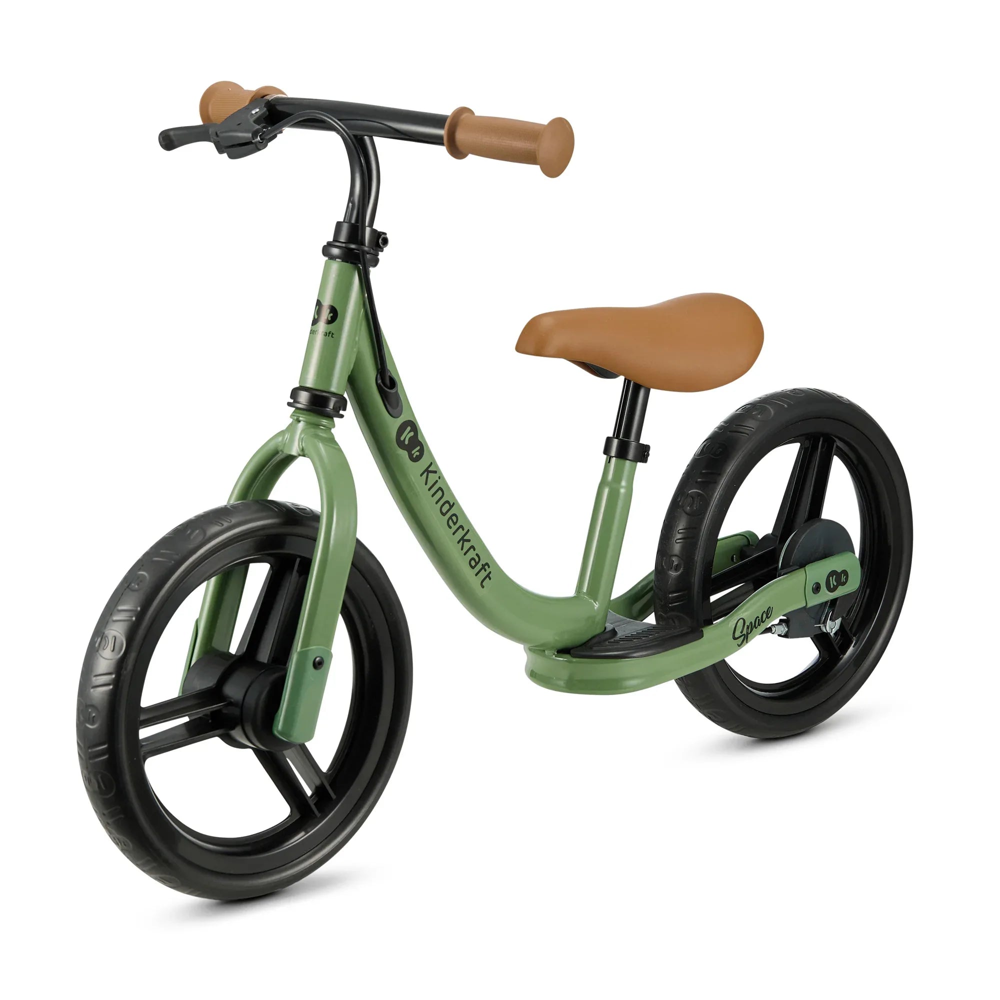 Kinderkraft SPACE колело за баланс LIGHT GREEN by KinderKraft