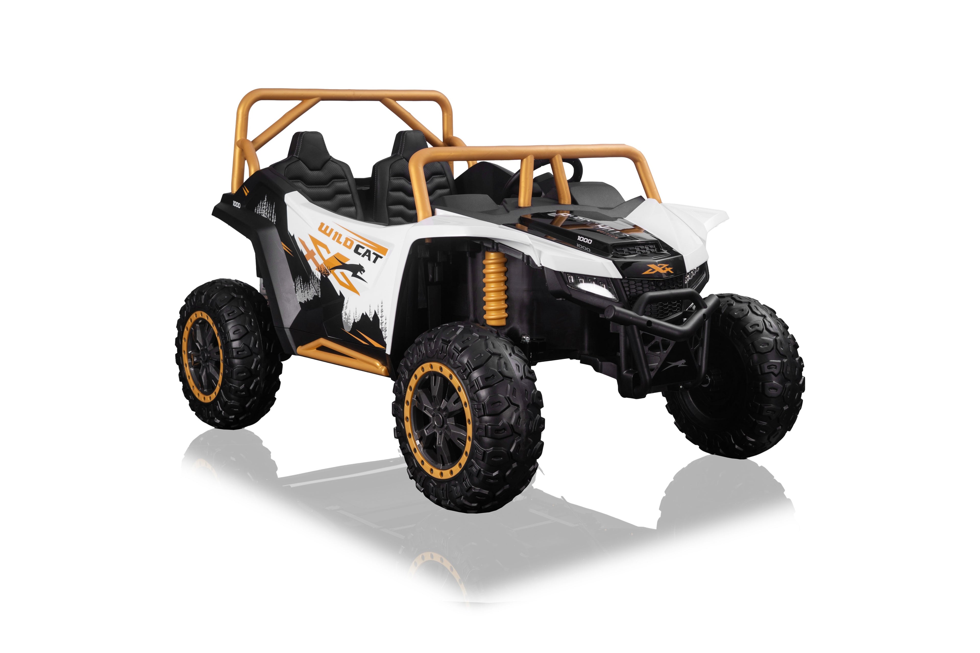 Акумулаторна кола Licensed Arctic Cat white by Kikkaboo