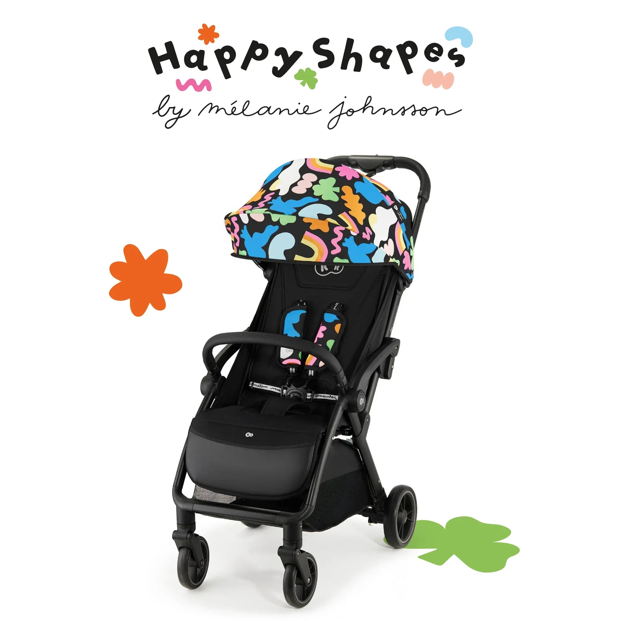 Kinderkraft APINO бебешка количка HAPPY SHAPES by KinderKraft