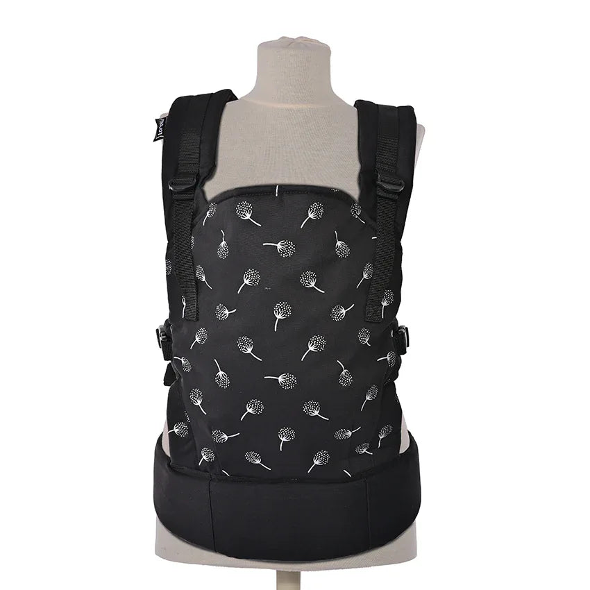 БЕБЕШКА ЕРГОНОМИЧНА РАНИЦА/КЕНГ WALLY BLACK FLORAL by Lorelli Premium