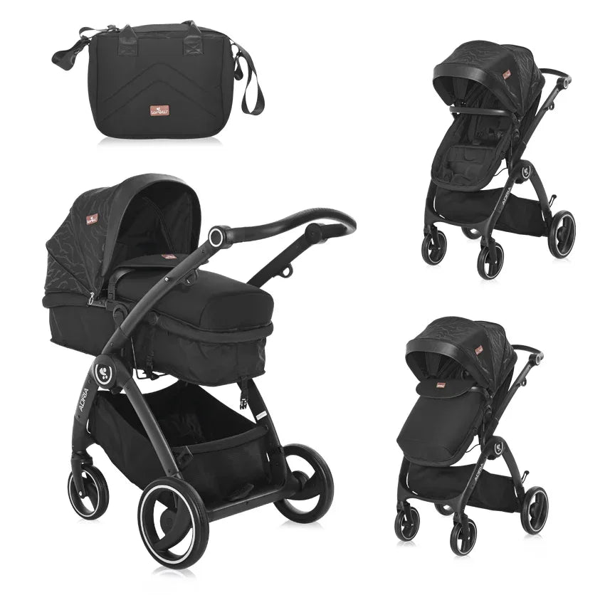 Д.КОЛИЧКА ADRIA BLACK by Lorelli Premium