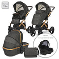 Д.КОЛИЧКА RIMINI PREMIUM BLACK JASPER by Lorelli Premium