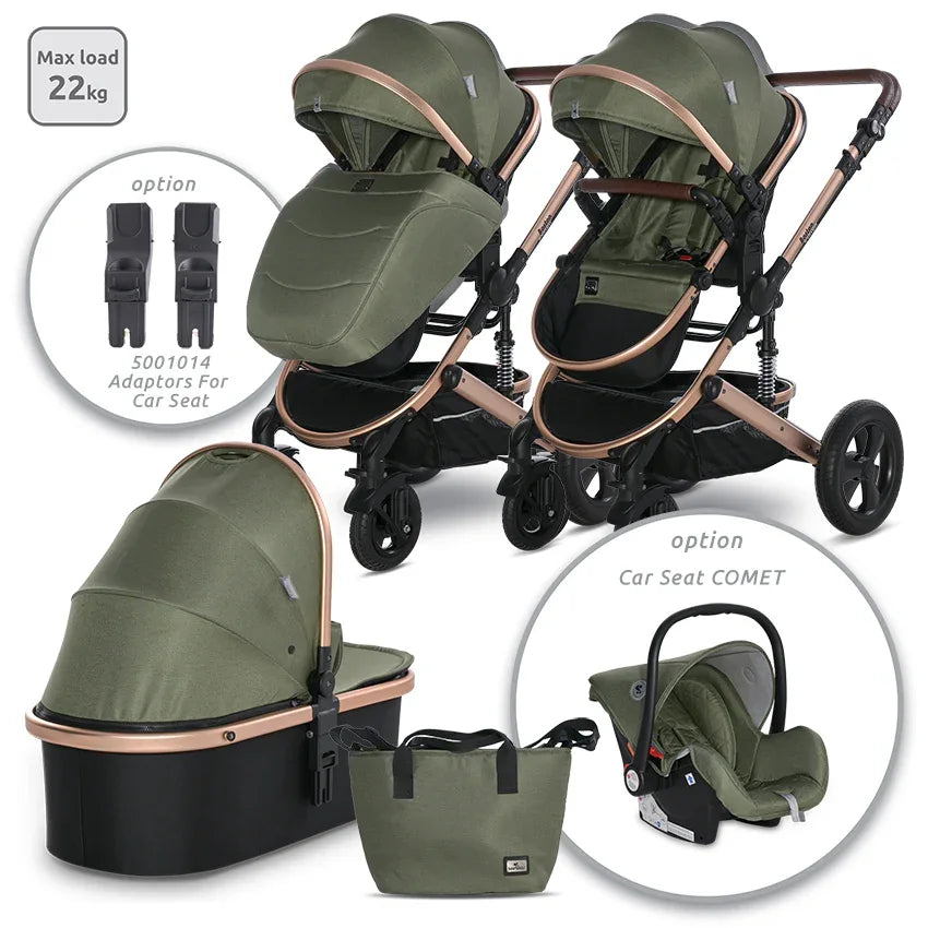 Д.КОЛИЧКА BOSTON LODEN GREEN by Lorelli Premium