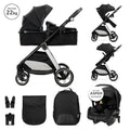 Д.КОЛИЧКА ASPEN BLACK 3в1 до 22кг с трансформираща by Lorelli Premium