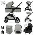 Д.КОЛИЧКА ASPEN GREY 3в1 до 22кг с трансформираща by Lorelli Premium