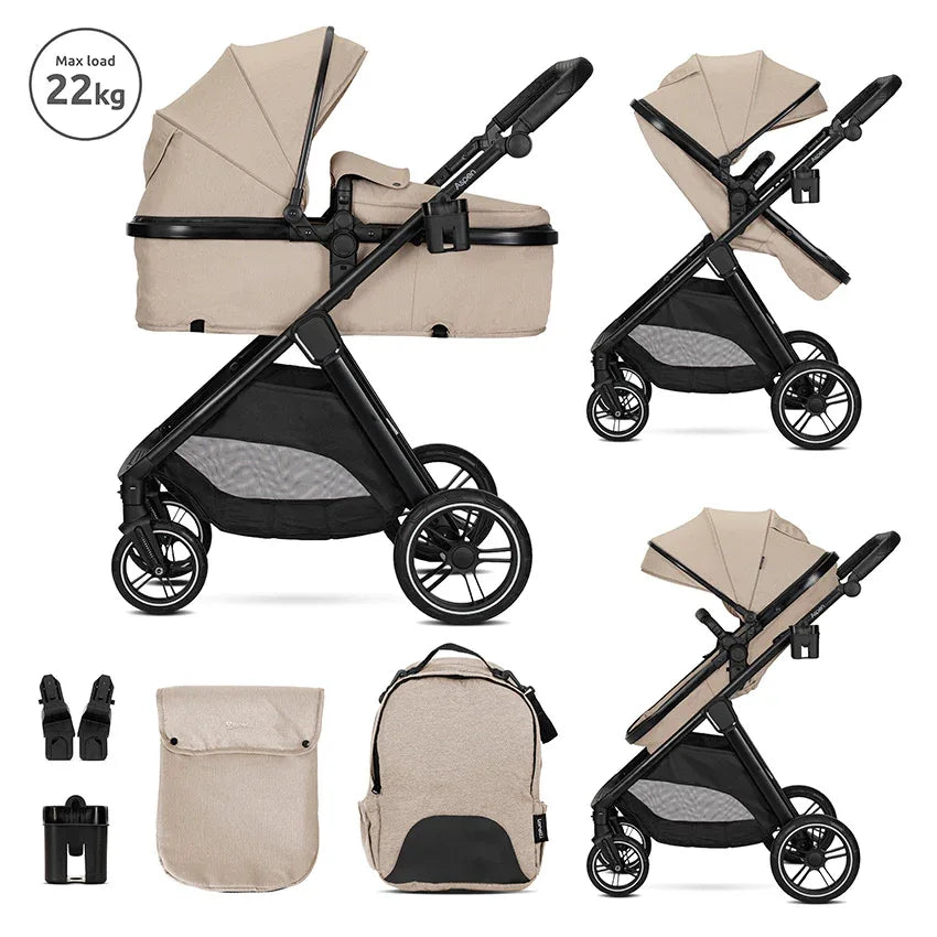 Д.КОЛИЧКА ASPEN CAPPUCCINO 2в1 до 22кг с трансформ by Lorelli Premium