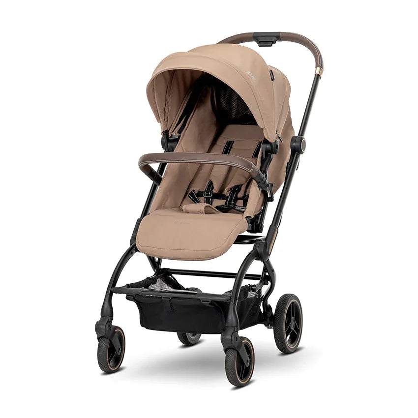 Д.КОЛИЧКА MAKAYA BEIGE ДО 22 КГ С РОТАЦИЯ 360 by Lorelli Premium