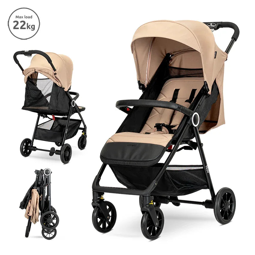 Д.КОЛИЧКА NOIR до 22 кг BEIGE by Lorelli Classic