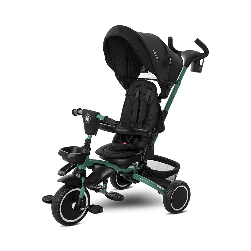 СГЪВАЕМА ТРИКОЛКА FRECCIA BLACK+GREEN С РОТАЦИЯ 36 by Lorelli Classic