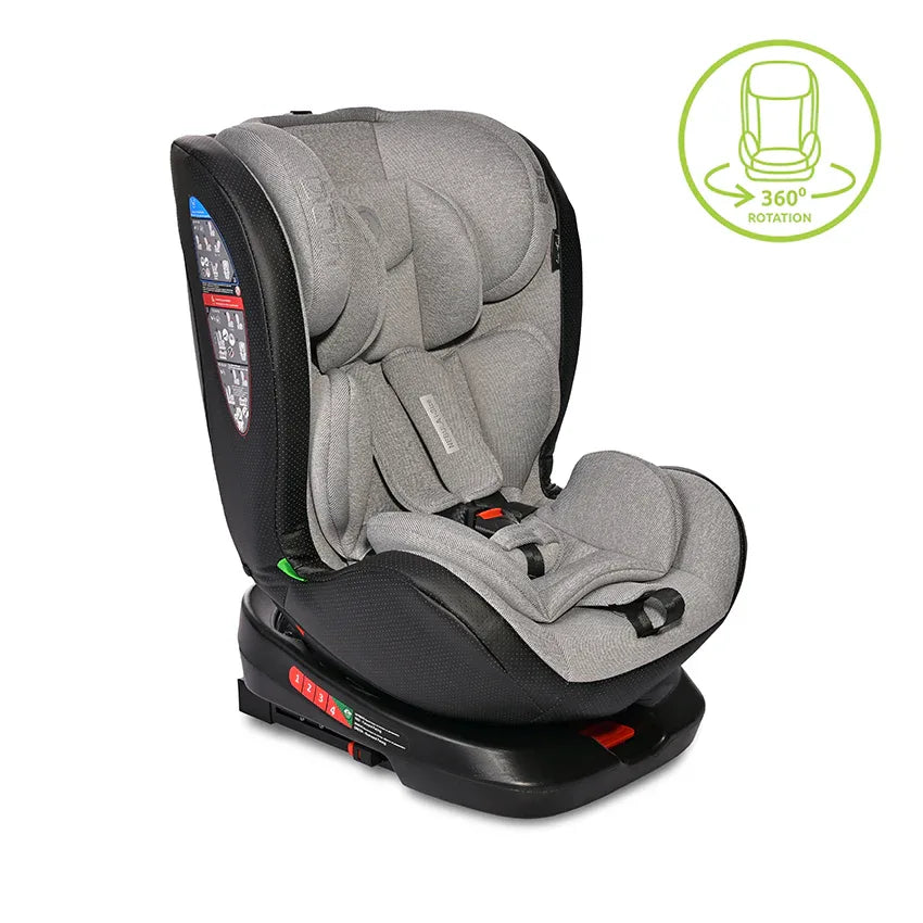 СТОЛ ЗА КОЛА NEBULA i-Size 360 ISOFIX 40-150 GREY by Lorelli Classic