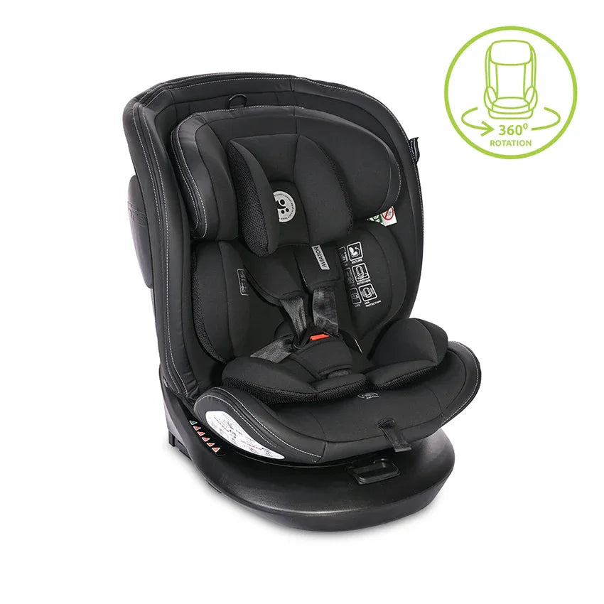 СТОЛ ЗА КОЛА AVIATOR i-Size ISOFIX 40-150CM BLACK by Lorelli Premium