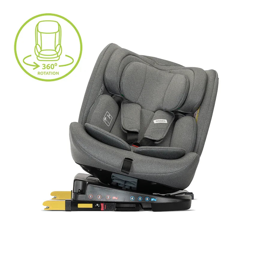 СТОЛ ЗА КОЛА RODEO GREY 40-150CM 360, ISOFIX by Lorelli Classic