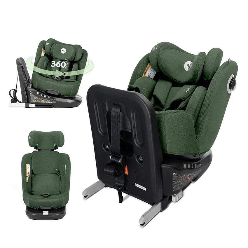СТОЛ ЗА КОЛА AURIGA GREEN i-Size 40-150 CM ISOFIX, by Lorelli Premium
