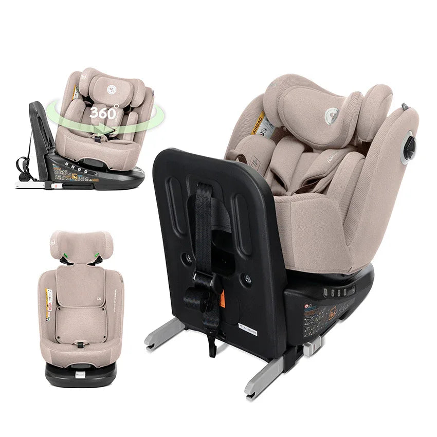 СТОЛ ЗА КОЛА AURIGA BEIGE i-Size 40-150 CM ISOFIX, by Lorelli Premium