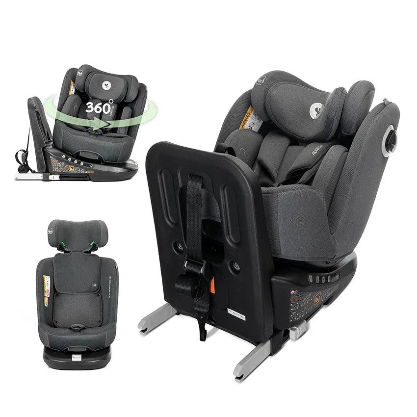 СТОЛ ЗА КОЛА AURIGA GREY i-Size 40-150 CM ISOFIX, by Lorelli Premium