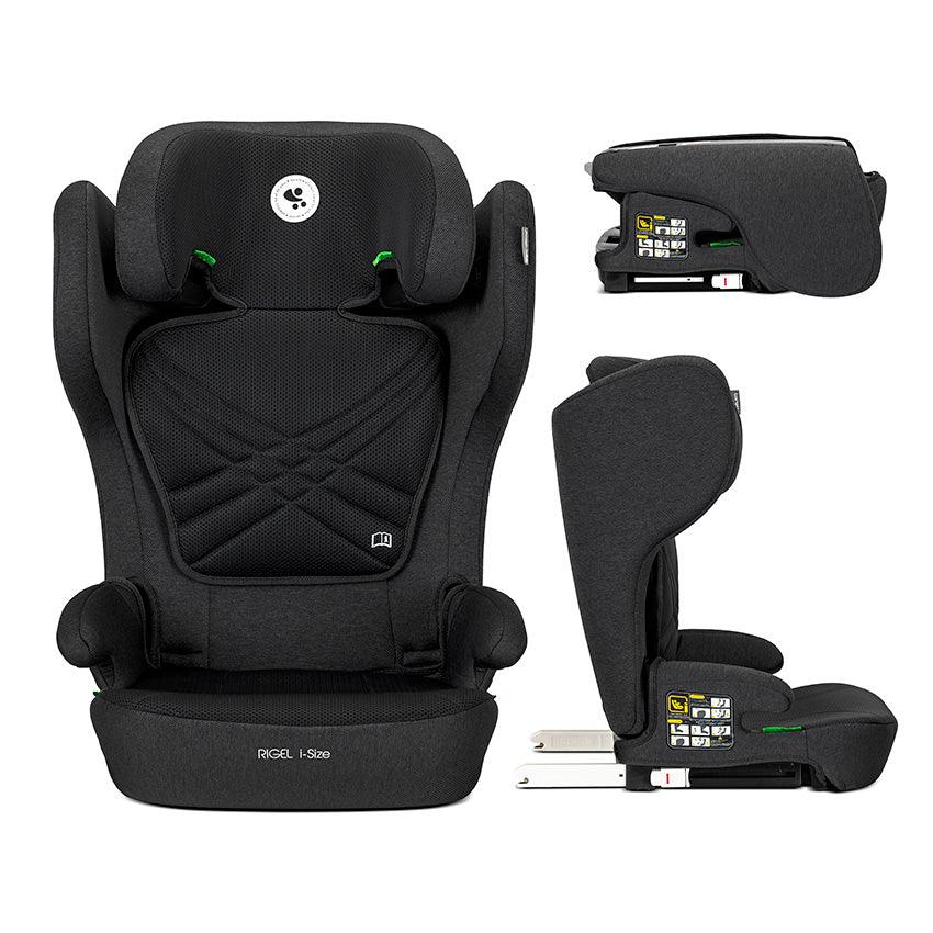 СГЪВАЕМ СТОЛ ЗА КОЛА RIGEL BLACK i-Size ISOFIX 100 by Lorelli Premium