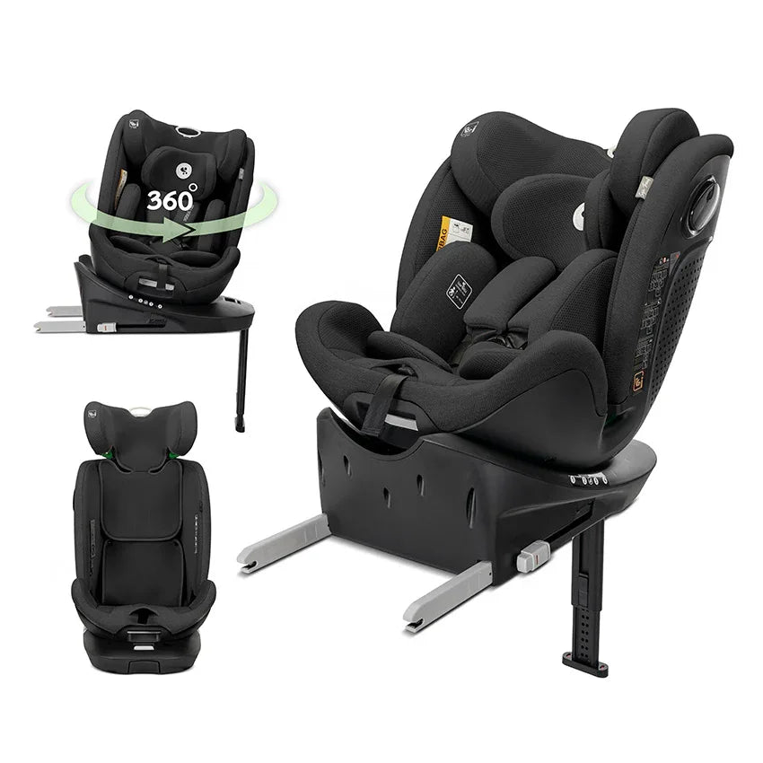 СТОЛ ЗА КОЛА PERSEUS BLACK i-Size ISOFIX 40-150 CM by Lorelli Premium